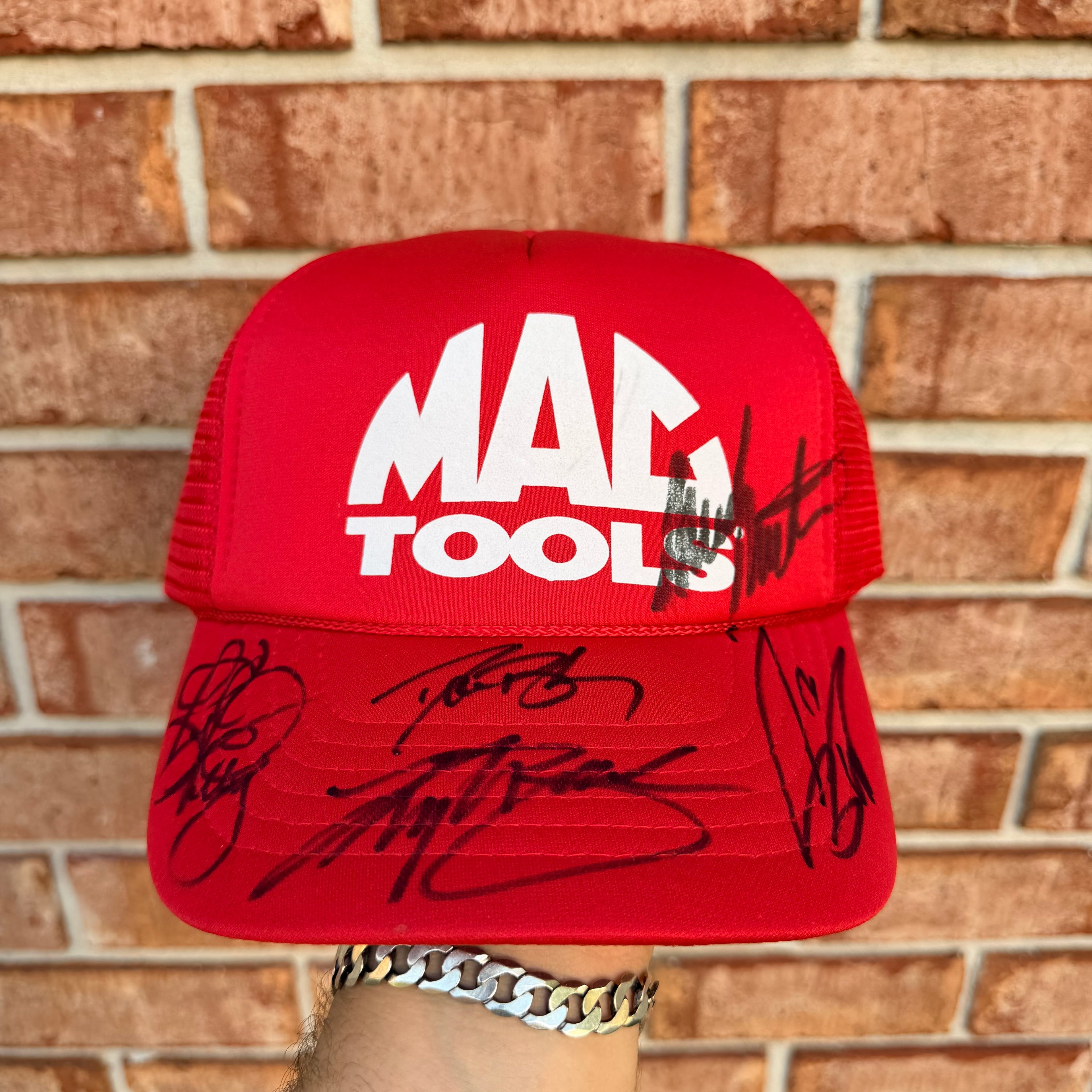 Mac Tools signed Nascar Hat