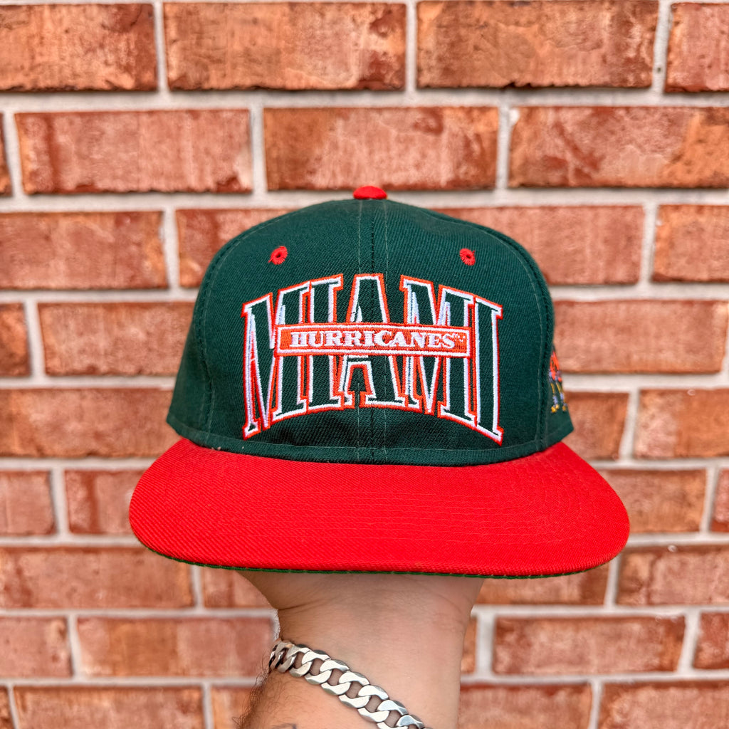 Miami Hurricanes Fitted Hat