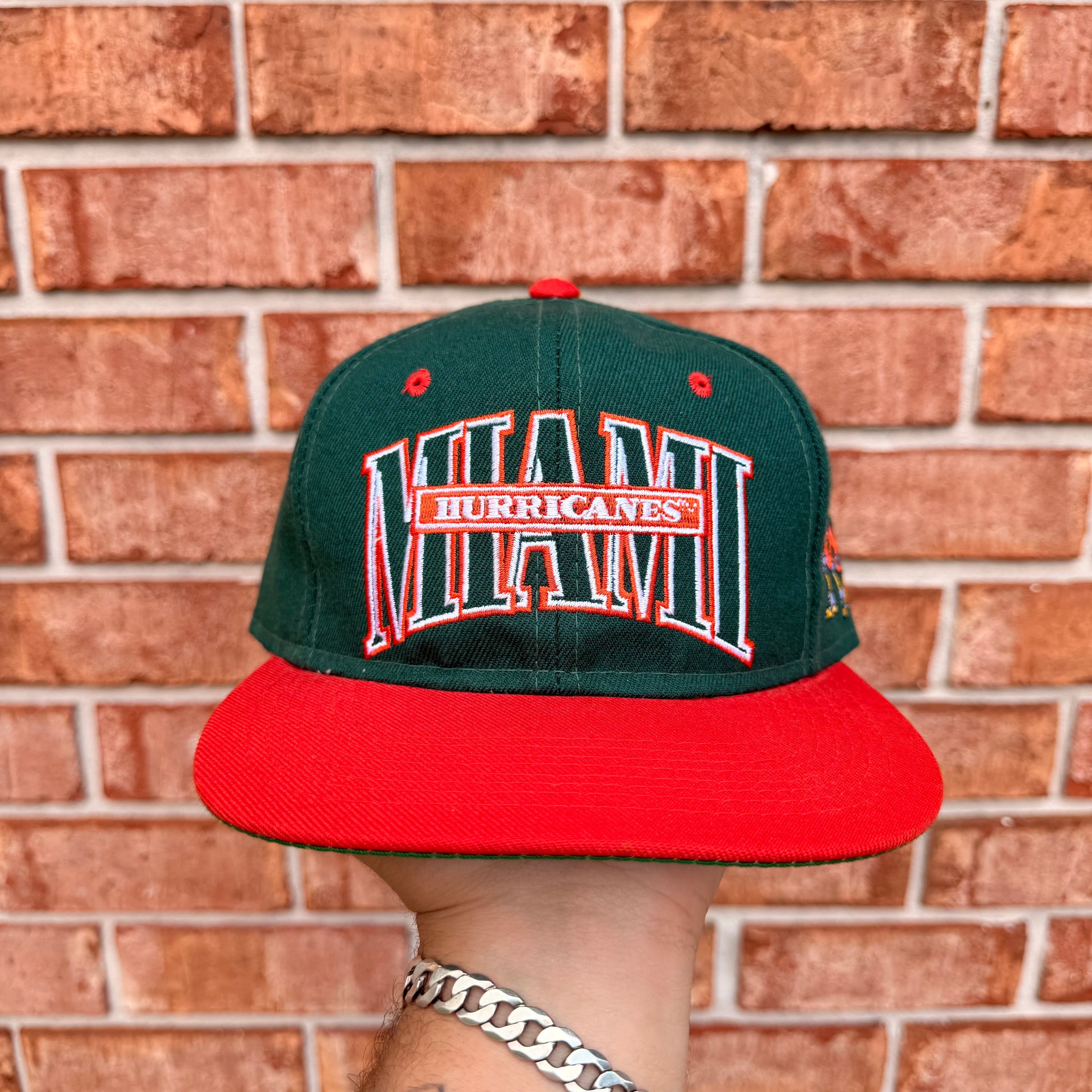 Miami Hurricanes Fitted Hat