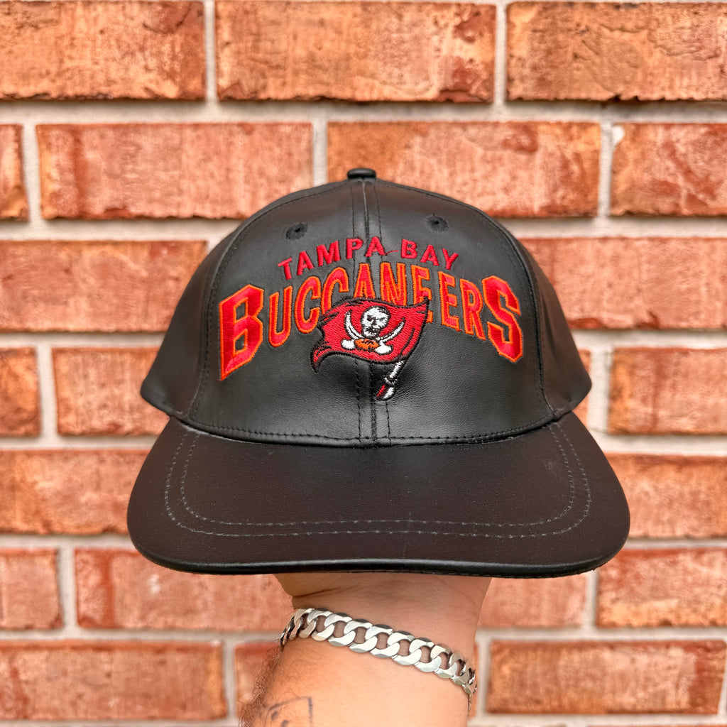 Leather Tampa Bay Buccaneers Hat