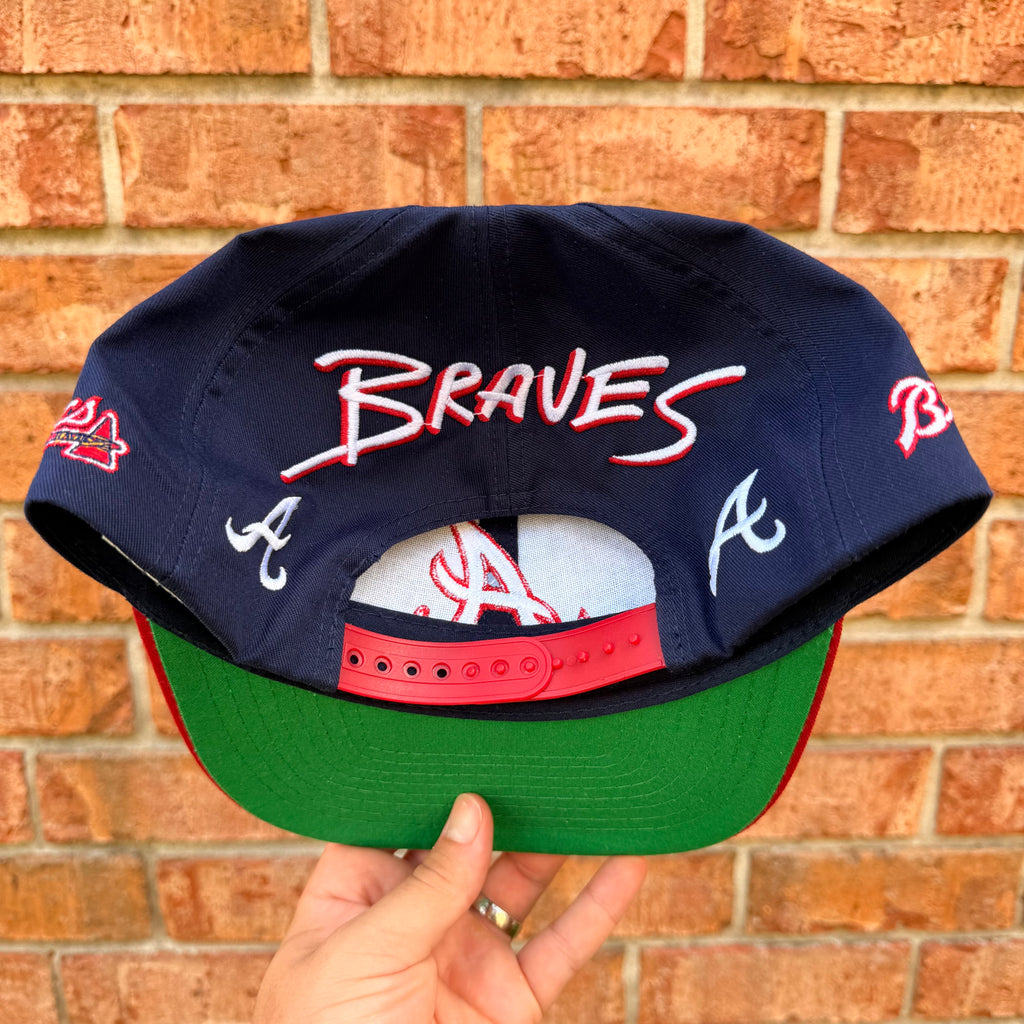Atlanta Braves Block Head MLB Hat